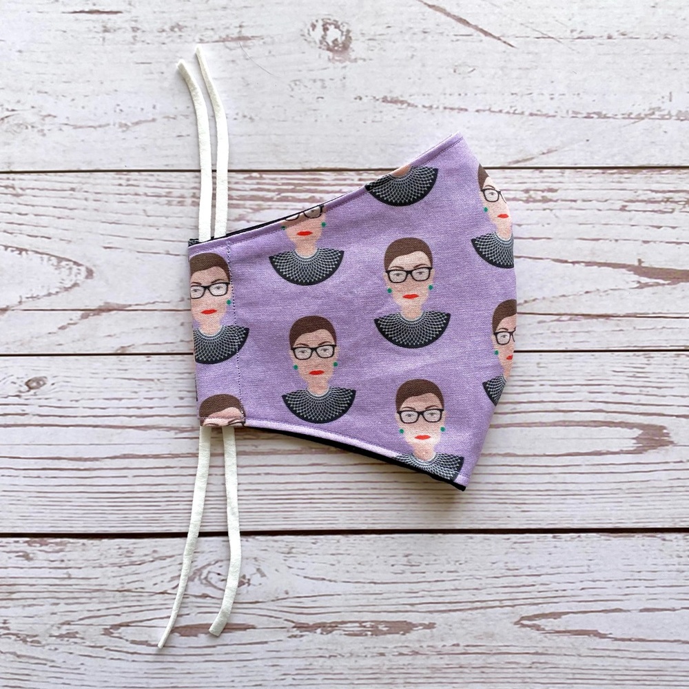Fabric Face Mask Ruth Bader Ginsberg